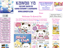 Tablet Screenshot of kawaiiya.com